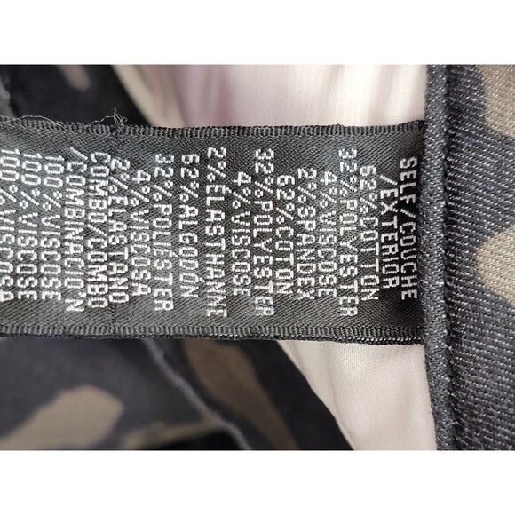 Artilier Nicole Miller 32 Camo Skinny Jeans Side Stripe Denim Stretch Ankle EUC - Picture 13 of 15